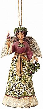 Підвіска новорічна Ангел зі свічкою 12,5 см, 4058758 Підвіска новорічна Ангел зі свічкою 12,5 см, 4058758