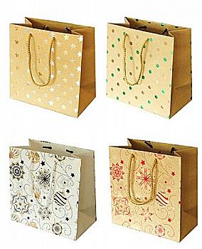 Пакет бумажный 18*18*10 см, СПК105