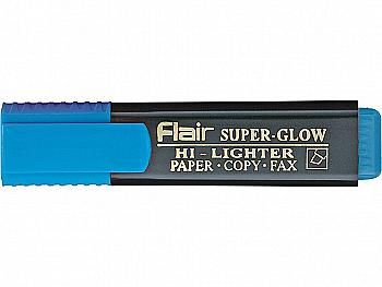 Маркер текстовий Flair 850 BL Superglow Hi-lighter (32201) синій Маркер текстовий Flair 850 BL Superglow Hi-lighter (32201) синій