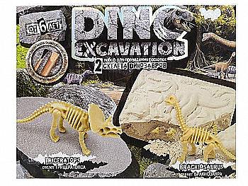 Набір для творчості  "Dino Excavation" динозаври р.(6), DEX-01-01,02,03 Набір для творчості  "Dino Excavation" динозаври р.(6), DEX-01-01,02,03