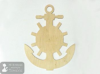 Заготовка Основа для часов "Якорь", 0893