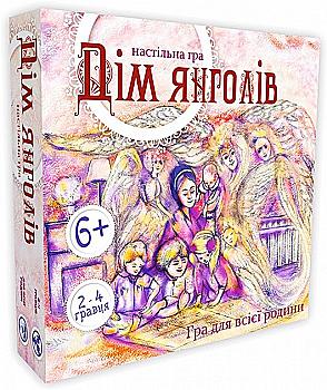 Гра настільна "Дім янголів" (укр) 30101, ТМ "Strateg" Гра настільна "Дім янголів" (укр) 30101, ТМ "Strateg"