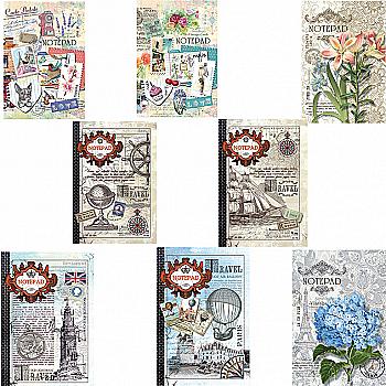 Блокнот В6, 48 арк, скоба зліва, кл., 8 дизайнів БК76 (0506) Блокнот В6, 48 арк, скоба зліва, кл., 8 дизайнів БК76 (0506)