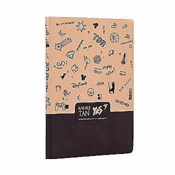 Блокнот А5/120 лин. инт., Yes by Andre Tan, Pu, 681829 Блокнот А5/120 лин. инт., Yes by Andre Tan, Pu, 681829