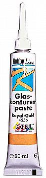 Контур по склу Hobby Line 20 мл, Золотий, 4556 Kreul Контур по склу Hobby Line 20 мл, Золотий, 4556 Kreul