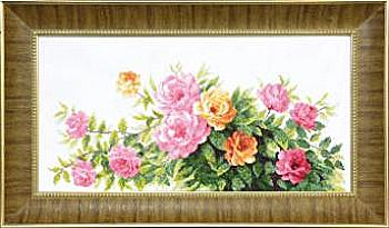 Набір для вишивання Crystal Art ВТ-090 "Духмяність літніх троянд" 50*25 см, ТМ "Чарівна мить" Набір для вишивання Crystal Art ВТ-090 "Духмяність літніх троянд" 50*25 см, ТМ "Чарівна мить"