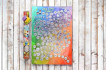 Скретч постер My First Poster edition, 68*47 см (укр. мова) ТМ "My Gift" Скретч постер My First Poster edition, 68*47 см (укр. мова) ТМ "My Gift"