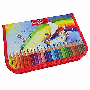 Пенал тканевый Grip 2001 без наполн., 573001 Faber-Castell