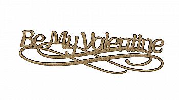 Заготівка Напис "Be my Valentine", ДВП, 15*4,4 см, Rosa Talent (5) Заготівка Напис "Be my Valentine", ДВП, 15*4,4 см, Rosa Talent (5)