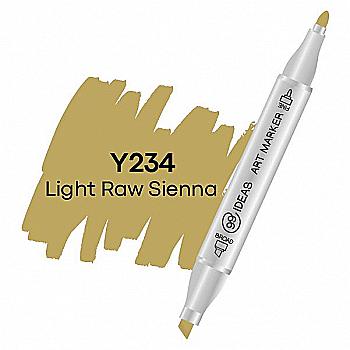 Маркер двухсторонний Light Raw Sienna - Светло-сырая сиена, Y234, 99IDEAS Маркер двухсторонний Light Raw Sienna - Светло-сырая сиена, Y234, 99IDEAS