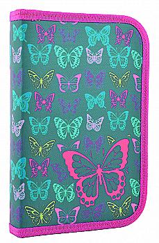 Пенал твёрдый одинарный с клап. Butterfly, 20,5*13*3,2, 531669 Пенал твёрдый одинарный с клап. Butterfly, 20,5*13*3,2, 531669