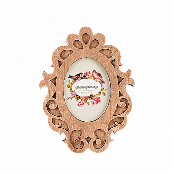 Заготовка фоторамки для декорування, FLPF-019