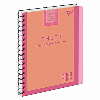 Тетрадь А5/144 кл. YES пл. обл. Cheer, 160125