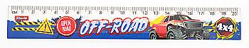 Линейка 20 см "Off-Road" 1Вересня, 370445 Линейка 20 см "Off-Road" 1Вересня, 370445