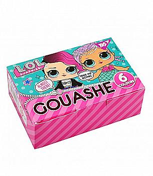 Гуаш 6 кол. "LOL Juicy", 20мл, 230370 Yes