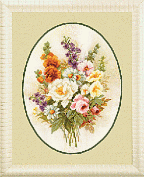 Схема для вишивання бісером СБ-136 22*30 см на авторській канві ТМ "Чарівна мить"