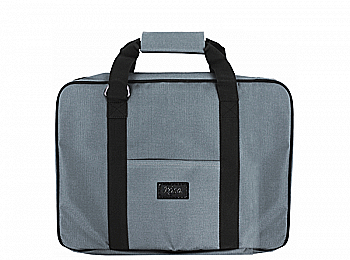 Сумка для бумаги на молнии, А3, серый, ROSA Studio