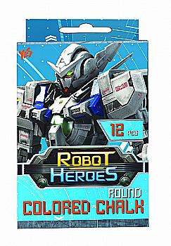 Мел цветной для асфальта 3 шт. "Robot" 400254 1 вересня