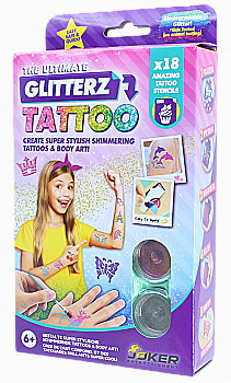 Набір для творчості "Зроби тату" GLITTERZ TATTOO, серія B, 32101B Набір для творчості "Зроби тату" GLITTERZ TATTOO, серія B, 32101B