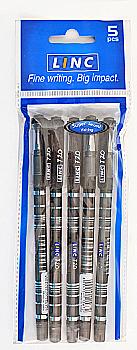 Ручка кульк/масл "Т20" чорна "Linc" Ручка кульк/масл "Т20" чорна "Linc"