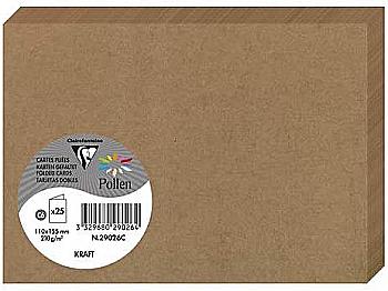 Заготівка д/листівок складена Pollen Kraft 110*155 мм/200 г, 29026C Заготівка д/листівок складена Pollen Kraft 110*155 мм/200 г, 29026C