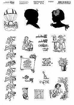 Карта Трансфер 4, 10шт, 21*29,7см, 80г/м2, ROSA Talent