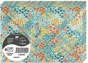 Конверт декоративный Pollen Flowers collection C6 (114*162 мм)/120 г, Настурция, 55020C Clairefontaine Конверт декоративный Pollen Flowers collection C6 (114*162 мм)/120 г, Настурция, 55020C Clairefontaine