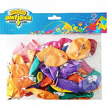 Набір кульок латексних Вітаю 30 см 30 од, 1111-5088