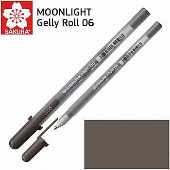 Ручка гелевая Moonlight Gelly Roll 06, Коричневый, Sakura Ручка гелевая Moonlight Gelly Roll 06, Коричневый, Sakura