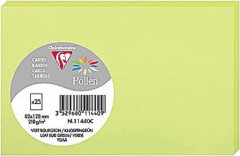 Заготівка для листівок Pollen 82*128 мм/210 г, Leaf bud green/Салатовий, 11440C Заготівка для листівок Pollen 82*128 мм/210 г, Leaf bud green/Салатовий, 11440C