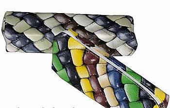 Пенал 1 отделение "Плетение" mix, SFS3537