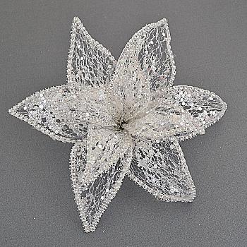 Квітка пуансетії "Північне сяйво" біла, 750300 Квітка пуансетії "Північне сяйво" біла, 750300