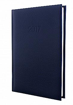 Щоденник датований А5 2017, SAHARA, синій, E21696-02