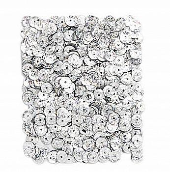 Пайетки голографічні 9 мм 15 г, срібло, DPCE-073 DpCraft Пайетки голографічні 9 мм 15 г, срібло, DPCE-073 DpCraft