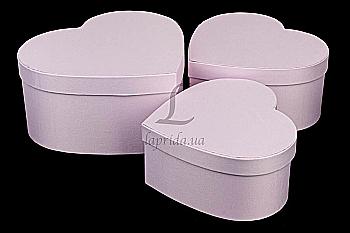 Подарункова коробка середня серце, W5042 Подарункова коробка середня серце, W5042