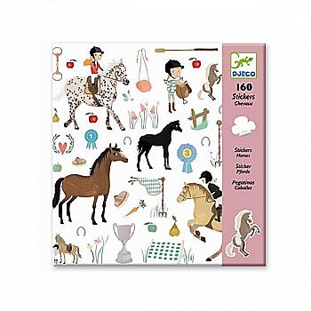 Набор наклеек "Кони", DJ08881 Набор наклеек "Кони", DJ08881