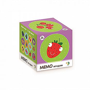 Игра настольная "Мемо Ягодки", 300143