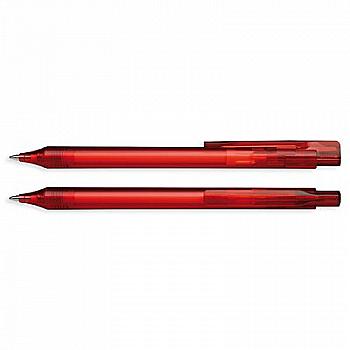 Ручка шариковая Schneider Essential, корпус прозр. красный (синяя), S9373982 Ручка шариковая Schneider Essential, корпус прозр. красный (синяя), S9373982