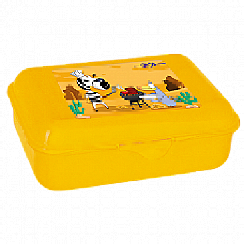 Контейнер для еды, 138*104*54 мм, желтый ZB.3050-08 Контейнер для еды, 138*104*54 мм, желтый ZB.3050-08