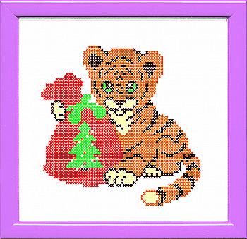 Канва з нанесеним малюнком 15*15 см, РТ 062 Канва з нанесеним малюнком 15*15 см, РТ 062