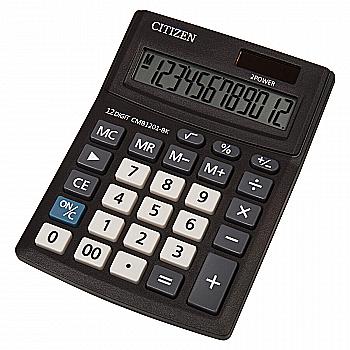Калькулятор Citizen CMB-1201 BK, компактний настільний, 12 р. Калькулятор Citizen CMB-1201 BK, компактний настільний, 12 р.