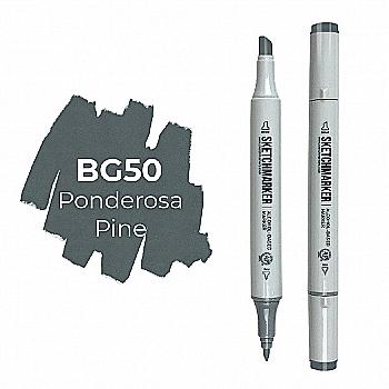 Маркер SKETCHMARKER, 2 пера: долото и тонкое, Ponderosa Pine - Сосна жёлтая, SM-BG50 Маркер SKETCHMARKER, 2 пера: долото и тонкое, Ponderosa Pine - Сосна жёлтая, SM-BG50