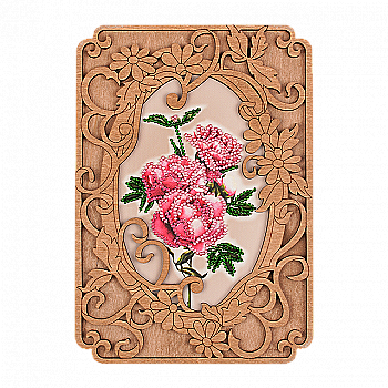 Набір для вишивки з фігурною рамкою, FLG-038