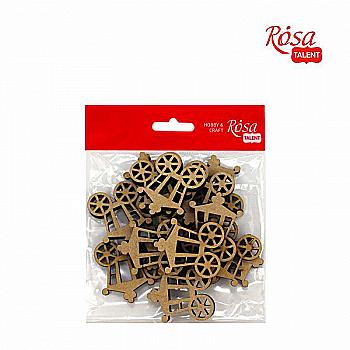 Мини-заготовка Карета, МДФ, 3,9*4,7 см, 1 шт, Rosa Talent (15) Мини-заготовка Карета, МДФ, 3,9*4,7 см, 1 шт, Rosa Talent (15)