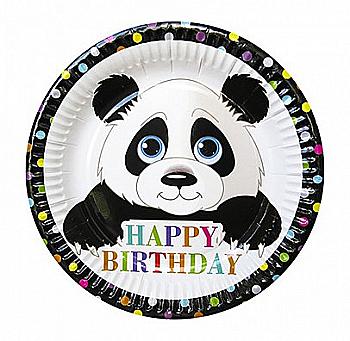 Тарілки "Панда", 8 шт, F-1818032 Тарілки "Панда", 8 шт, F-1818032