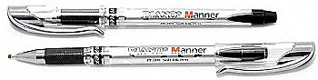 Ручка кулькова Piano Manner РТ-209, чорна Ручка кулькова Piano Manner РТ-209, чорна
