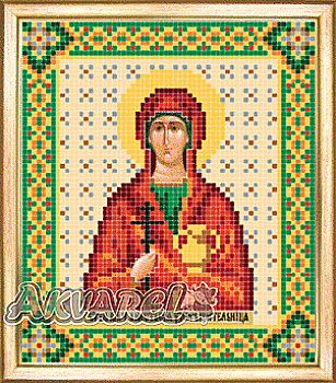 Схема для вышивания бисером иконы СБИ-036 "Анастасия" 12*14 см ТМ "Чарівна мить"