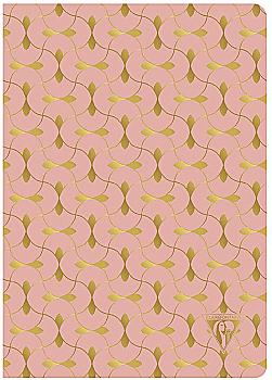 Блокнот А5 48 л. Neo Deco NoteBook Spring, линия, на скобе, бумага слоновая кость, коралловый, 193236C Блокнот А5 48 л. Neo Deco NoteBook Spring, линия, на скобе, бумага слоновая кость, коралловый, 193236C
