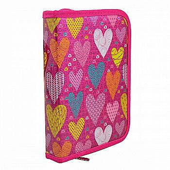 Пенал твердый одинарный с клап. HP-03 "Sweet heart", 20,5*13*3,2, 532702 Пенал твердый одинарный с клап. HP-03 "Sweet heart", 20,5*13*3,2, 532702
