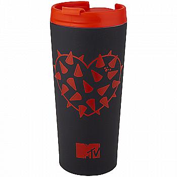 Термокружка "MTV" 440 мл, чорна, MTV20-303-02